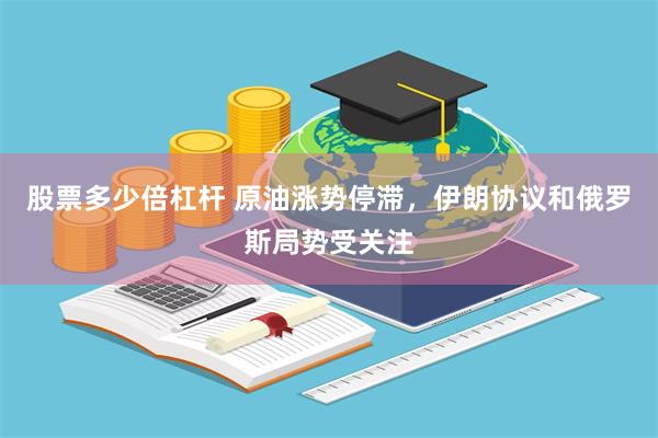 股票多少倍杠杆 原油涨势停滞,伊朗协议和俄罗斯局势受关注