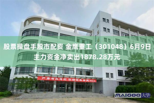 股票操盘手股市配资 金鹰重工（301048）6月9日主力资金净卖出1878.28万元