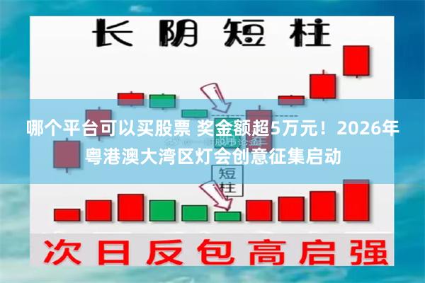 哪个平台可以买股票 奖金额超5万元！2026年粤港澳大湾区灯会创意征集启动