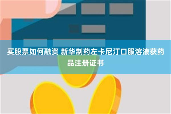买股票如何融资 新华制药左卡尼汀口服溶液获药品注册证书