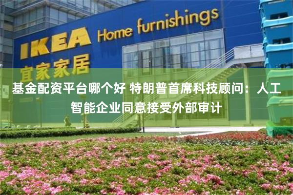 基金配资平台哪个好 特朗普首席科技顾问：人工智能企业同意接受外部审计