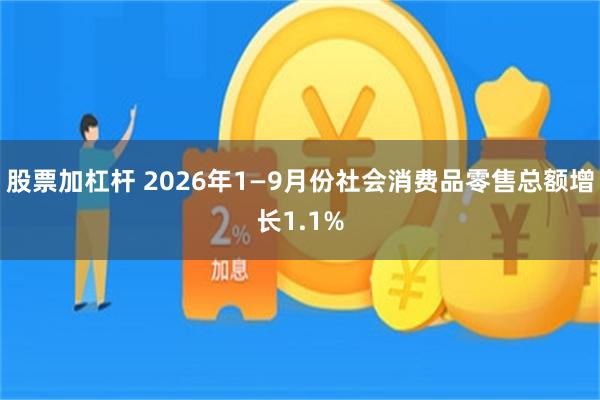 股票加杠杆 2026年1—9月份社会消费品零售总额增长1.1%